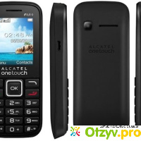 Alcatel OT-1042D Dual Sim, Black отзывы