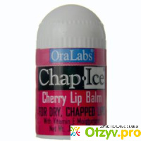 Бальзам для губ OraLabs Chap Ice mini lip balm 3g. отзывы