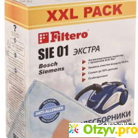 Filtero SIE 01 XXL Pack Экстра пылесборник (8 шт) отзывы