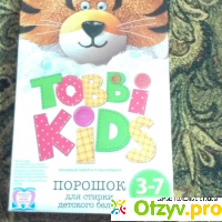Порошок для стирки детского белья Tobbi Kids отзывы