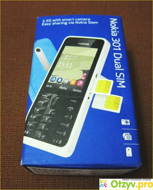 Отзыв о Nokia 301