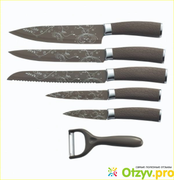 Отзыв о Набор ножей Zeidan Z3072
