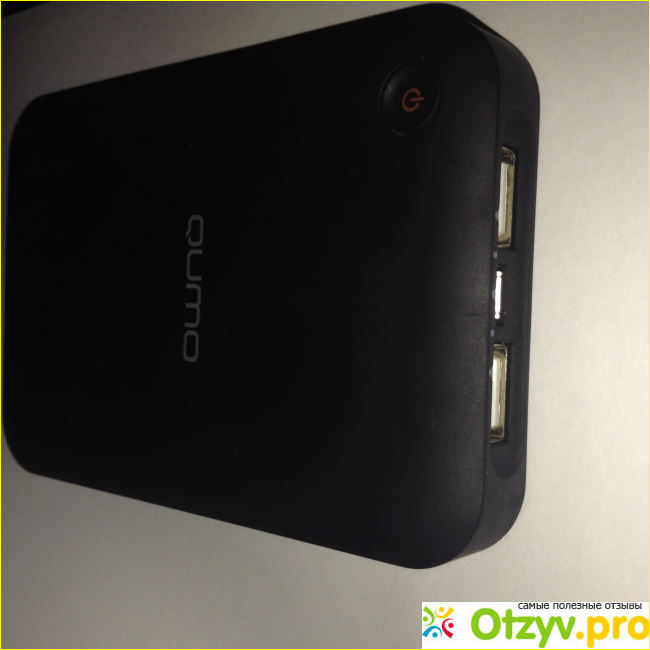 Отзыв о Портативное зарядное устройство Qumo PowerAid 8000