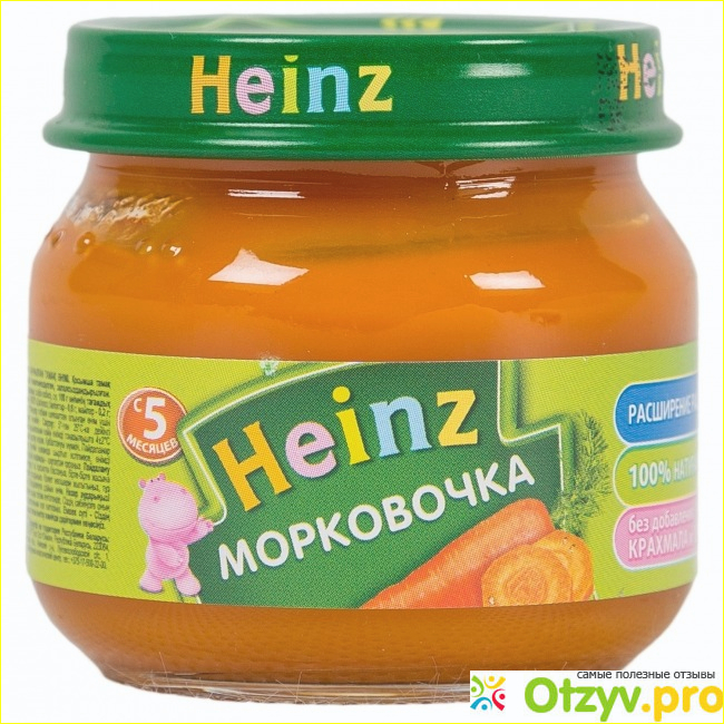 Отзыв о Пюре овощное Heinz Морковочка