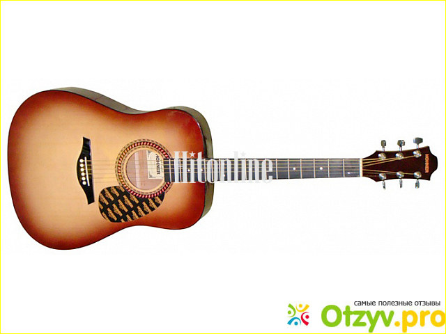 Акустическая гитара hohner hw 220 фото1