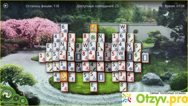 Microsoft Mahjong фото2