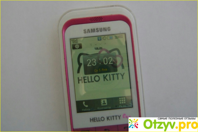 Отзыв о Samsung c3300 hello kitty