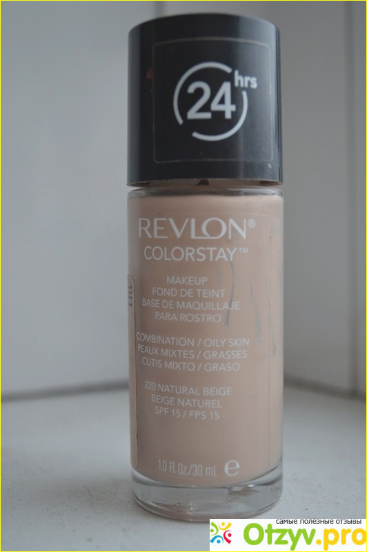 Отзыв о Тональный крем Revlon 24 Hr. Colorstay Liquid Makeup Combination/Oily