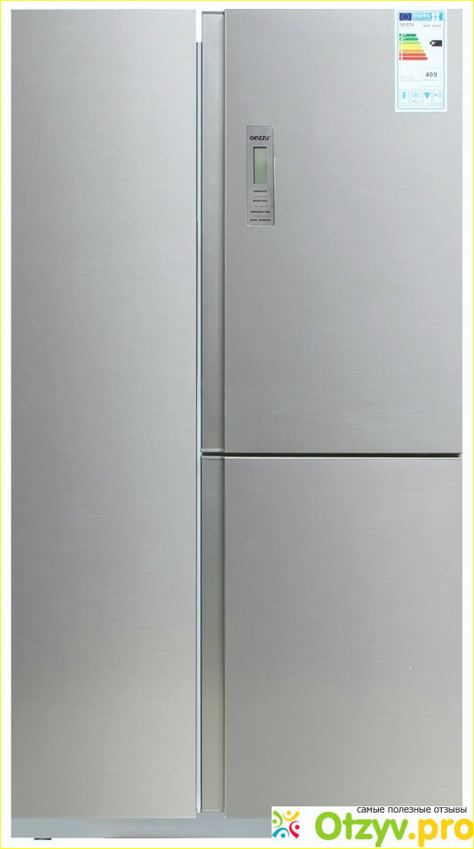 Многокамерный холодильник Ginzzu NFK-640 X фото1