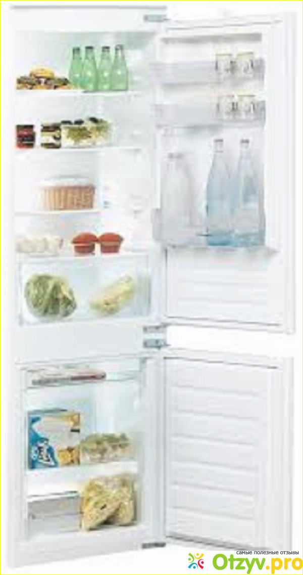 Отзыв о Встраиваемый двухкамерный холодильник Indesit B 18 A1 D/I
