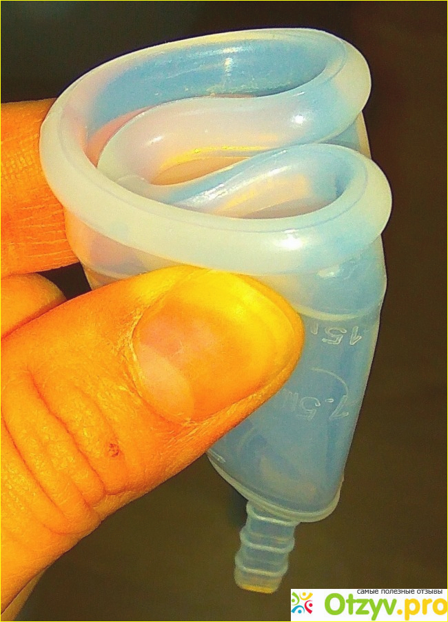 Способ применения менструальной капы (чаши)