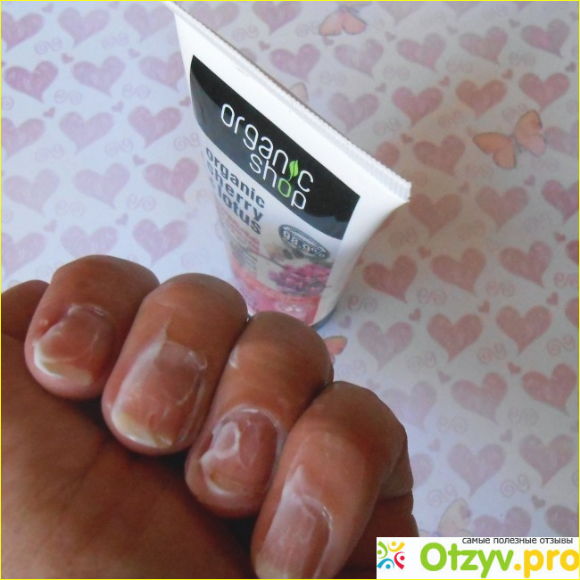 Крем-бальзам для рук и ногтей Organic cherry&lotus фото1