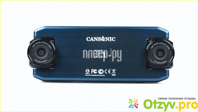 Отзыв о Cansonic Z1 Dual, Black видеорегистратор