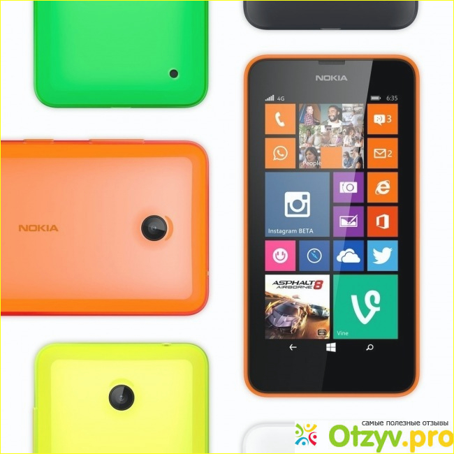 Общие впечатления от смартфона Nokia Lumia 635