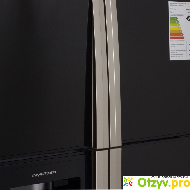 Холодильник Hitachi R-W662 PU3 GBK фото1