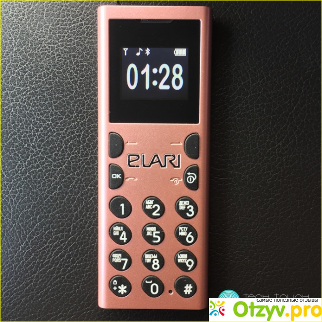 Общие впечатления о мобильном телефоне Elari NanoPhone C