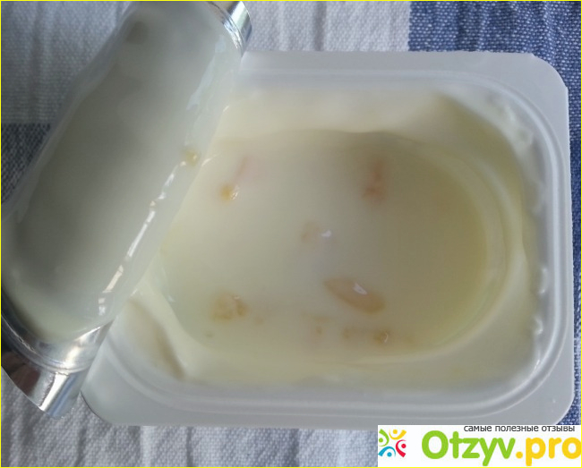 Йогурт с персиком Danone фото2