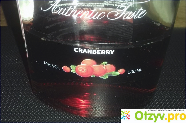 Напиток винный особый сладкий Finberry Cranberry фото2