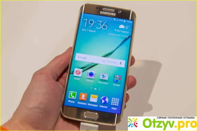 Технические характеристики и особенности смартфона Samsung Galaxy S6 Edge 32 Gb Gold 