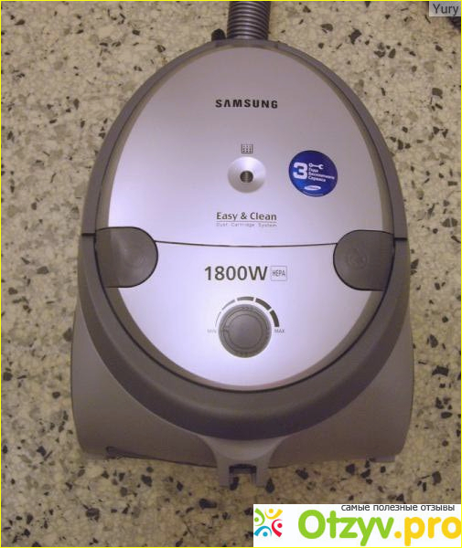 Наше знакомство с пылесосом Samsung easy clean 1800w