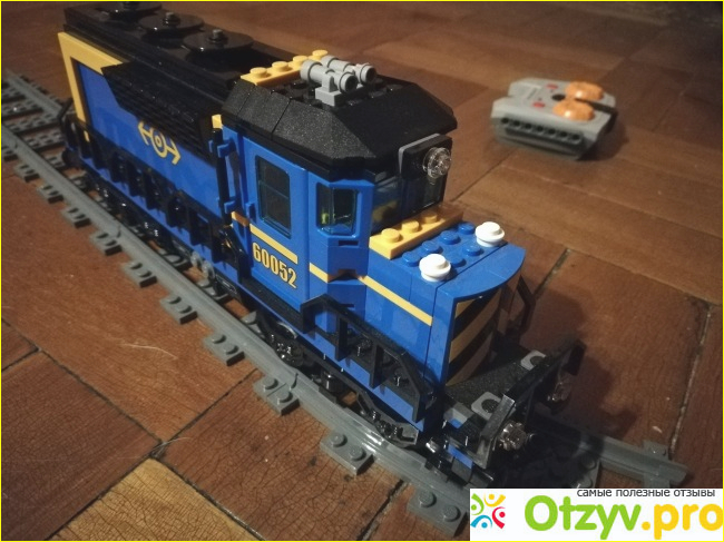 Отзыв о Лего City Грузовой поезд (Lego 60052)