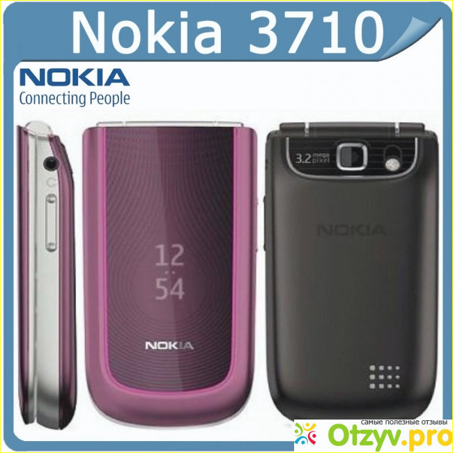 Основные возможности и особенности телефона-раскладушки Nokia 3710 Fold