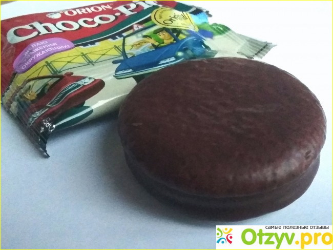 Мучное кондитерское изделие в глазури Orion Choco Pie Original «Сладкие пожелания» фото3