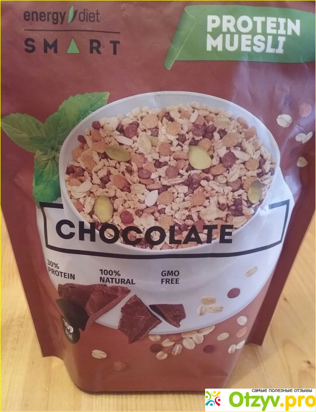 Протеиновые мюсли Energy Diet Smart Chocolate фото1