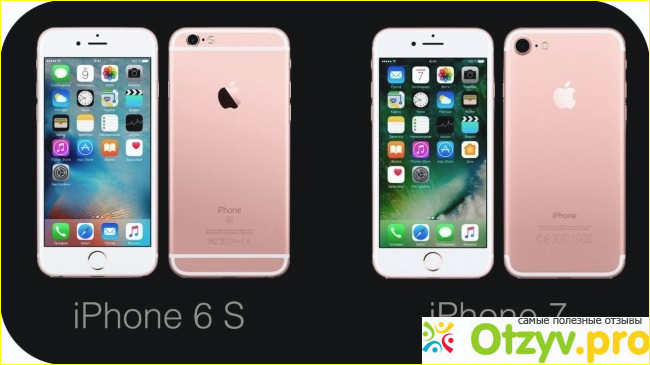 Что лучше: Apple iphone 6s или Apple iphone 7?