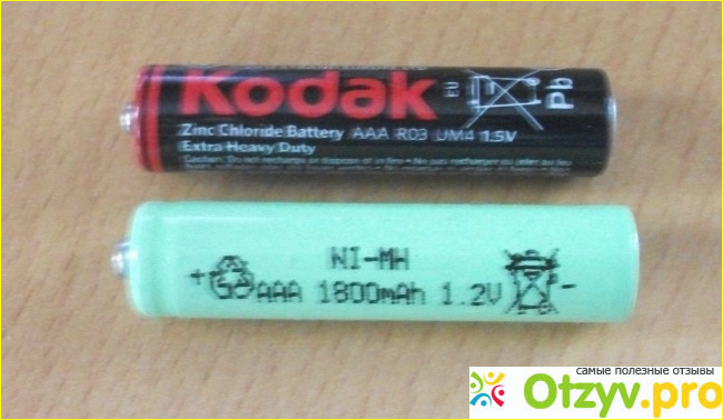 Аккумуляторы NiMH взамен батареек AAA с Aliexpress. фото1