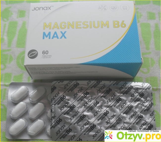 Отзыв о Магний B6 Jonax Magnesium B6 Max