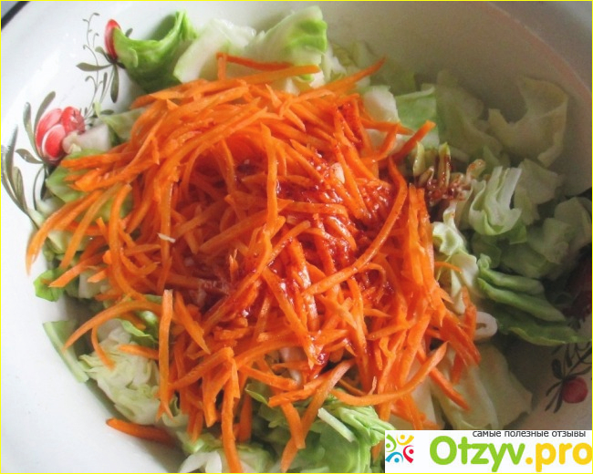 Салат со свёклой и морковкой