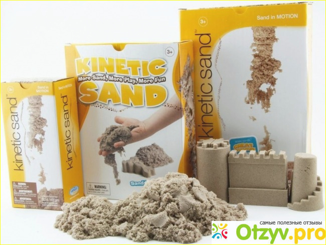 Что такое кинетический песок.