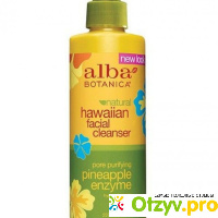 Снятие макияжа Hawaiian Facial Cleanser. Pore Purifying Pineapple Enzyme Alba Botanica отзывы