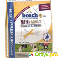 Корм для собак Bosch MINI ADULT ягнёнок и рис отзывы