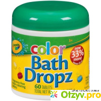 Цветные таблетки для ванны Bath Dropz (60 шт.) отзывы
