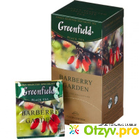 Greenfield barberry garden (black tea collection) чай черный байховый с ароматом барбариса и растительными компонентами гринфильд барбери гарден в пакетиках для разовой заварки отзывы