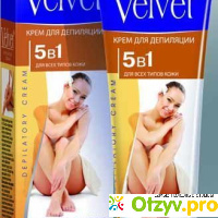 Velvet 5 в 1 крем для депиляции отзывы