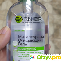 Мицеллярный очищающий гель для умывания Garnier Skin Naturals отзывы