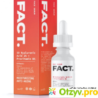 Увлажняющий крем для лица FACT с низкомолекулярной гиалуроновой кислотой (3D Hyaluronic Acid 2%) отзывы