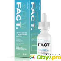 ART&FACT Пилинг-сыворотка для лица Lactic Acid 5% + 3D Hyaluronic Acid 2% с молочной и гиалуроновой кислотой отзывы