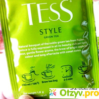 Насыщенный зелёный чай - Tess Style отзывы