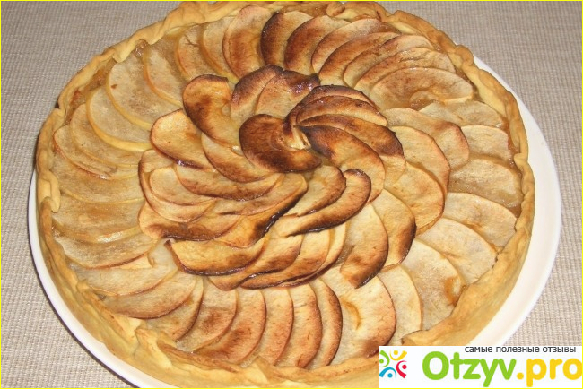 Отзыв о Яблочный пирог рецепт