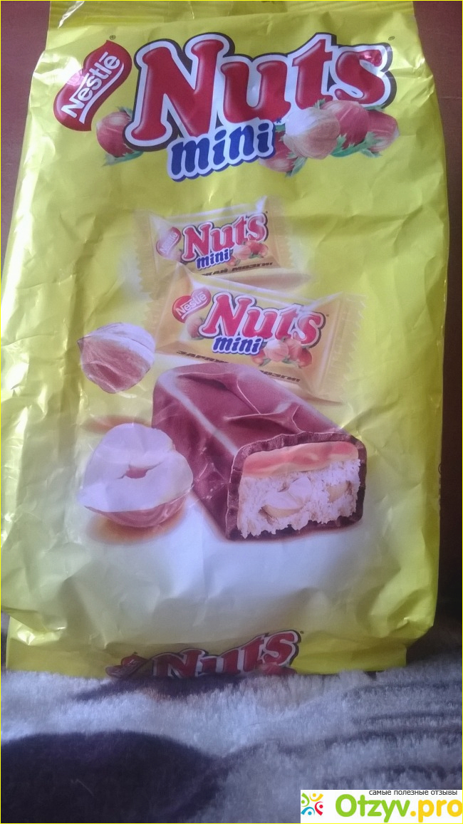 Отзыв о Конфеты Nestle Nuts mini