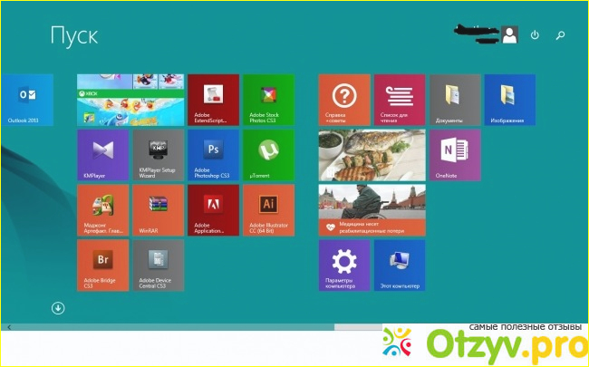 Отзыв о Операционная система Microsoft Windows 8
