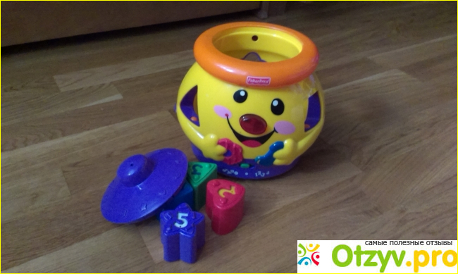 Горшочек Fisher-Price Laugh and Learn Cookie Shape Surprise фото1