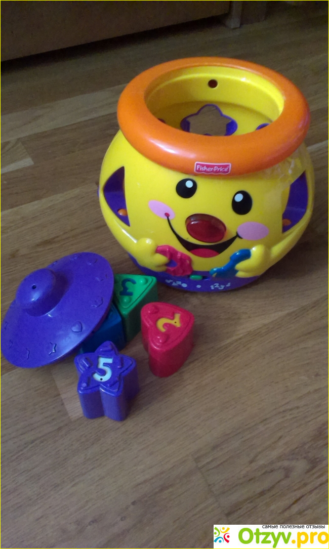 Горшочек Fisher-Price Laugh and Learn Cookie Shape Surprise фото2