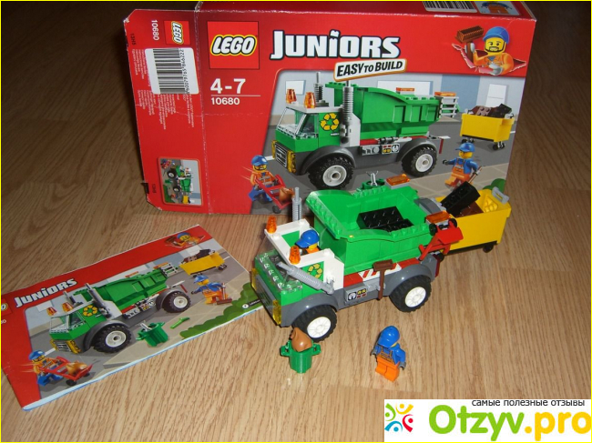 Отзыв о LEGO Juniors 10680: Мусоровоз