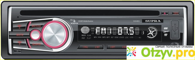 Отзыв о Supra SCD-401U, Black автомагнитола CD/MP3