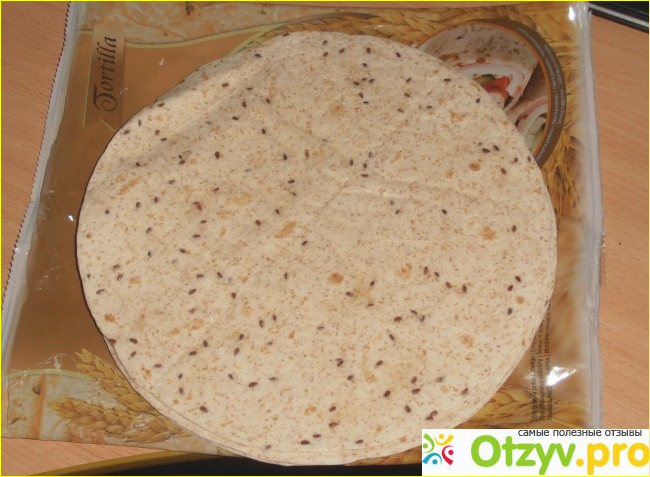 Тортилья пшеничная с отрубями и льняными зернами Dijo Fresh Wraps Wellness фото2
